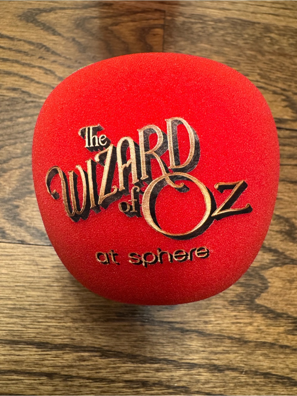 Wizard of Oz at Sphere Evil Witch Apple Prop Souvenir Las Vegas Collectible